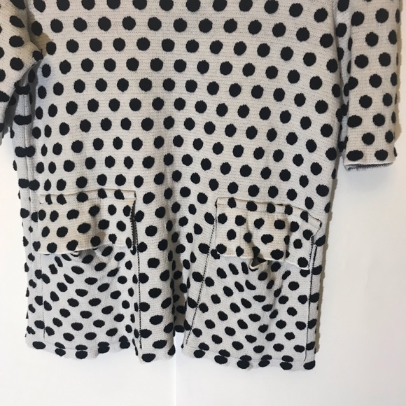 Anthropologie Moth black white polka dot top - Picture 5 of 6